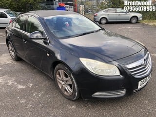 Location: Brentwood - 2010 VAUXHALL INSIGNIA EXCLUSIV 5 Door Hatchback REG: DE10BNV, Keys: No, MOT Expiry date: 12.12.2024, 1796 Petrol, 6 Speed Manual Petrol, Former Keepers: 9