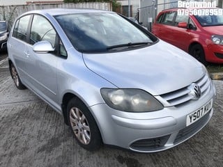 Location: Brentwood - 2007 VOLKSWAGEN GOLF PLUS LUNA TDI 105 5 Door Hatchback REG: YS07KUY, Keys: No, MOT Expiry date: 25/10/2023, 1896 Diesel, 5 Speed Manual Diesel, Former Keepers: 6