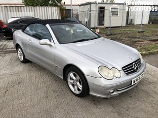 Location: Brentwood - 2004 MERCEDES CLK 240 AVANTGARDE AUTO Convertible REG: NV54KDF, Keys: No, MOT Expiry date: 23.07.2024, 2597 Petrol, 5 Speed Auto Petrol, Former Keepers: 6