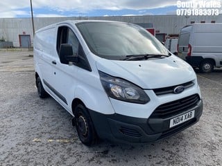 Location: South Wales - 2014 FORD TRANSIT CUSTOM 290  ECO-TE PANEL VAN REG: ND14XAB, 2198cc DIESEL, 6 SPEED MANUAL DIESEL, Former Keepers: 1, Keys: Yes, MOT Expiry date: 25/07/2024