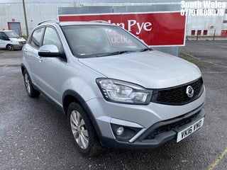 Location: South Wales - 2016 SSANGYONG  KORANDO EX Estate REG: VK16VNO, Keys: Yes, MOT Expiry date: 14/02/2025, 2157 Diesel, 6 Speed Manual Diesel, Former Keepers: 3