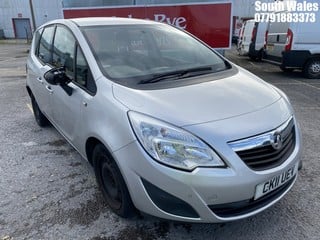 Location: South Wales - 2011 VAUXHALL MERIVA EXCLUSIV CDTI MPV REG: CK11UEV, Keys: No, MOT Expiry date: 15/10/2024, 1686 Diesel, 6 Speed Manual Diesel, Former Keepers: 3