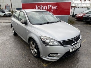 Location: South Wales - 2010 KIA CEED 3 CRDI AUTO 5 Door Hatchback REG: WF10RXC, Keys: No, MOT Expiry date: 25/09/2024, 1582 Diesel, 4 Speed Auto Diesel, Former Keepers: 7