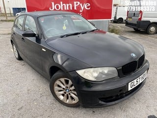 Location: South Wales - 2007 BMW 116I ES 5 Door Hatchback REG: GL57HDV, Keys: No, MOT Expiry date: 09/05/2024, 1597 Petrol, 6 Speed Manual Petrol, Former Keepers: 9