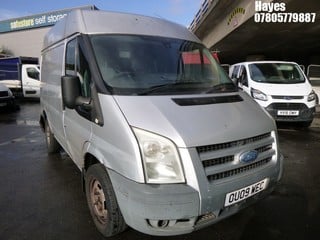 Location: HAYES / HEATHROW - 2009 FORD TRANSIT 110 T330S FWD PANEL VAN REG: OU09WEC, 2198cc DIESEL, 5 SPEED MANUAL DIESEL, Former Keepers: 7, Keys: No, MOT: Expiry date04/07/2025