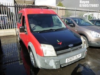 Location: HAYES / HEATHROW - 2005 FORD TRANSIT CONNECT L230 D PANEL VAN REG: GX05DJY, 1753cc DIESEL, 5 SPEED MANUAL DIESEL, Former Keepers: 4, Keys: No, MOT: Expiry date24/03/2025