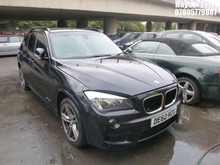 Location:  Hayes - 2012 BMW X1 XDRIVE20D M SPORT Estate REG: DE62RZU, Keys: No, MOT Expiry date: 02/02/2025, 1995 Diesel, 6 Speed Manual Diesel, Former Keepers: 9