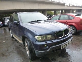 Location:  Hayes - 2005 BMW X5 SPORT D AUTO Estate REG: EY05MLO, Keys: No, MOT Expiry date: 22/01/2025, 2993 Diesel, 6 Speed Auto Diesel, Former Keepers: 3