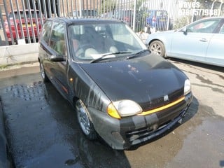 Location:  Hayes - 1998 FIAT  SEICENTO SPORTING 3 Door Hatchback REG: S669FJO, Keys: No, MOT Expiry date: 06/08/2022, 1108 Petrol, 5 Speed Manual Petrol, Former Keepers: 7