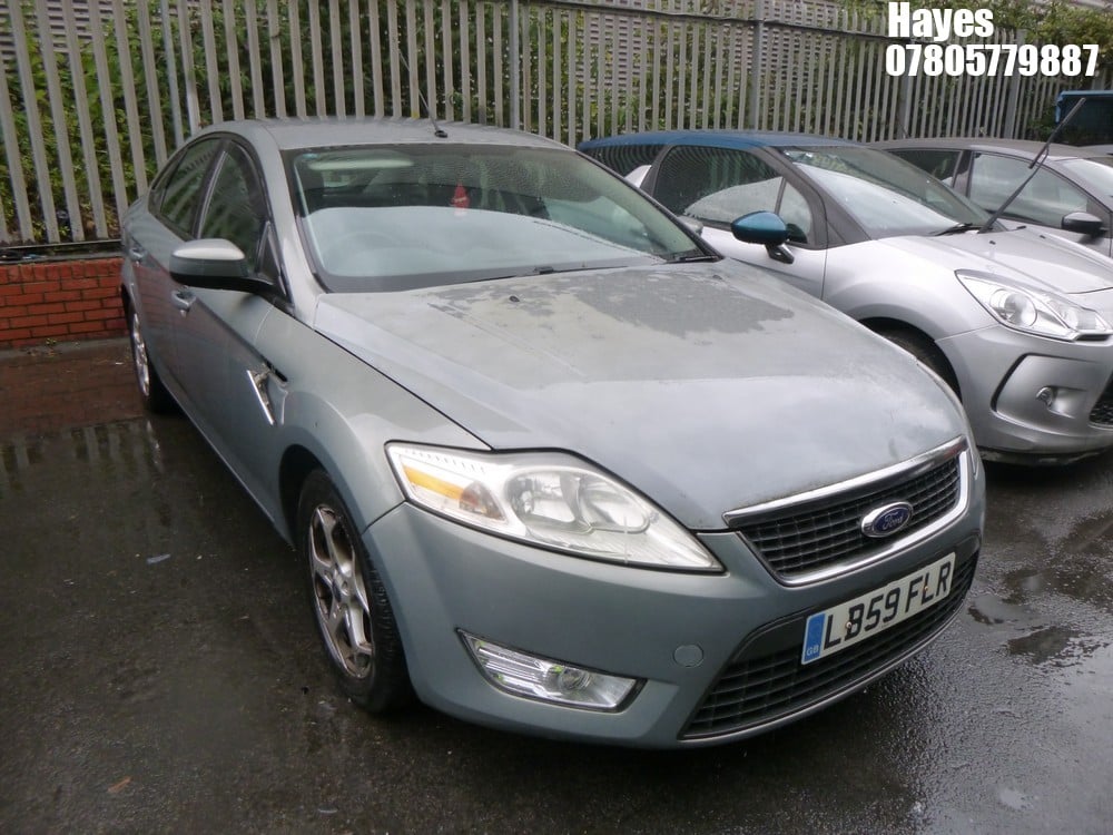 NOTE: ATF Registered Buyers ONLY - Location:  Hayes - 2009 FORD MONDEO ECONETIC TDCI 115 5 Door Hatchback REG: LB59FLR, Keys: No, 1997 Diesel, 5 Speed Manual Diesel, Former Keepers: 6