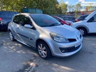 Location: Manchester - 2007 RENAULT CLIO DYNAMIQUE S 138 3 Door Hatchback REG: FX07UCH, 1997 Petrol, 6 Speed Manual Petrol, Former Keepers: 8, Keys: No, MOT Expiry date: 04/12/2024