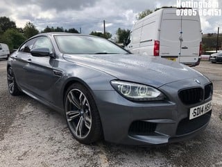 Location: Nottingham - 2014 BMW M6 GRAN COUPE AUTO  COUPE REG: SD14HSV, 4395cc PETROL, 7 SPEED AUTO PETROL, Former Keepers: 3, Keys: Yes, MOT Expiry date: 09/01/2025