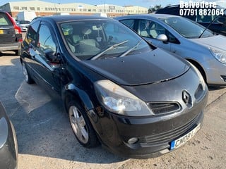 Location: BELVEDERE - 2008 RENAULT CLIO DYNAMIQUE S TUR 100 	 3 DOOR HATCHBACK REG: CN08LJY, 1149cc PETROL, 5 SPEED MANUAL PETROL, Former Keepers: 8, Keys: No, MOT: Expiry date27.04.2024