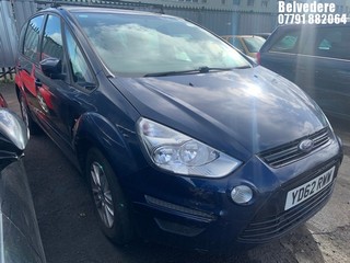 Location: Belvedere - 2012 FORD S-MAX ZETEC TDCI AUTO MPV REG: YD62RWW, Keys: No, MOT Expiry date: 23/02/2025, 1997 Diesel, 6 Speed Auto Diesel, Former Keepers: 5