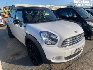 Location: Belvedere - 2012 MINI  COUNTRYMAN COOPER 5 Door Hatchback REG: LO12WLJ, Keys: No, MOT Expiry date: 03/09/2024, 1598 Petrol, 6 Speed Manual Petrol, Former Keepers: 3