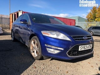 Location: Edinburgh - 2014 FORD  MONDEO TITANIUM X BS ED T 5 Door Hatchback REG: SY63ATN, Keys: No, MOT Expiry date: 13/08/2024, 1997 Diesel, 6 Speed Auto Diesel, Former Keepers: 3