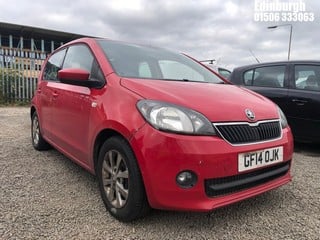 Location: Edinburgh - 2014 SKODA CITIGO ELEGANCE GREENTECH 5 Door Hatchback REG: GF14OJK, Keys: No, MOT Expiry date: 28/02/2025, 999 Petrol, 5 Speed Manual Petrol, Former Keepers: 3