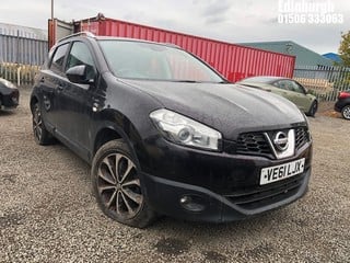 Location: Edinburgh - 2011 NISSAN  QASHQAI N-TEC DCI 5 Door Hatchback REG: VE61LJX, Keys: No, MOT Expiry date: 20/12/2023, 1461 Diesel, 6 Speed Manual Diesel, Former Keepers: 6