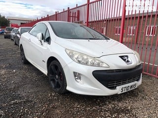 Location: Edinburgh - 2010 PEUGEOT 308 ALLURE CC Convertible REG: ST10MVS, Keys: No, MOT Expiry date: 31/08/2024, 1598 Petrol, 5 Speed Manual Petrol, Former Keepers: 3