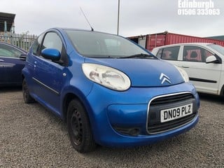 Location: Edinburgh - 2009 CITROEN C1 VTR 3 Door Hatchback REG: DN09PLZ, Keys: No, MOT Expiry date: 28/06/2024, 998 Petrol, 5 Speed Manual Petrol, Former Keepers: 7