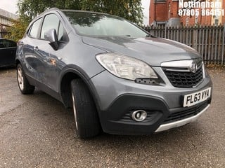 Location: Nottingham - 2013 VAUXHALL MOKKA EXCLUSIV CDTI S/S 5 Door Hatchback REG: FL63VYA, Keys: No, MOT Expiry date: 21/09/2024, 1686 Diesel, 6 Speed Manual Diesel, Former Keepers: 8