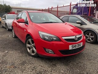 Location: Edinburgh - 2011 VAUXHALL ASTRA SRI CDTI 108 5 Door Hatchback REG: SH11DKU, Keys: No, MOT Expiry date: 14/11/2024, 1686 Diesel, 6 Speed Manual Diesel, Former Keepers: 2