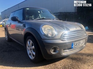 Location: Mitcham - 2009 MINI COOPER GRAPHITE 3 Door Hatchback REG: SA59LGV, Keys: No, MOT Expiry date: 22/01/2025, 1598 Petrol, 6 Speed Manual Petrol, Former Keepers: 6