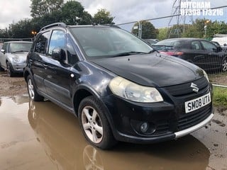 Location: Mitcham - 2008 SUZUKI SX4 GLX 4GRIP 5 Door Hatchback REG: SM08UTA, Keys: No, MOT Expiry date: 08/07/2025, 1586 Petrol, 5 Speed Manual Petrol, Former Keepers: 8