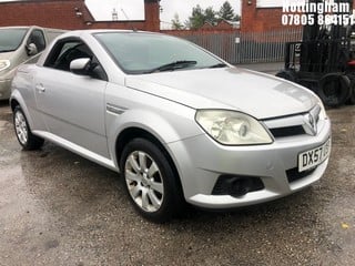 Location: Nottingham - 2007 VAUXHALL TIGRA TWINPORT Coupe REG: DX57USP, Keys: No, MOT Expiry date: 25/10/2024, 1364 Petrol, 5 Speed Manual Petrol, Former Keepers: 8