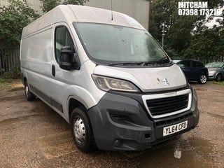 Location: Mitcham - 2015 PEUGEOT BOXER 335 PROFESSIONAL L3 Panel Van REG: YL64CFD, Keys: No, MOT Expiry date: 19/02/2025, 2198 Diesel, 6 Speed Manual Diesel, Former Keepers: 11