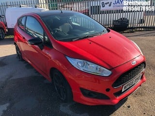 Location: BRENTWOOD - 2016 FORD FIESTA ST-LINE RED EDITIO 	 3 DOOR HATCHBACK REG: WP66XMO, 998cc PETROL, 5 SPEED MANUAL PETROL, Former Keepers: 3, Keys: No, MOT: Expiry date22/12/2024