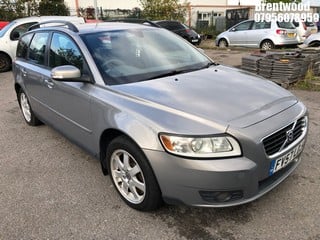 Location: Brentwood - 2008 VOLVO V50 S D Estate REG: FV57LDJ, Keys: No, MOT Expiry date: 01/07/2024, 1998 Diesel, 6 Speed Manual Diesel, Former Keepers: 5