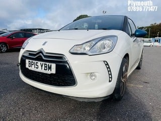 Location: Plymouth - 2015 DS DS3 DSTYLE NAV PURETECH 3 DOOR HATCHBACK REG: BP15YBM, 1200cc PETROL, 5 SPEED MANUAL PETROL, Former Keepers: 2, Keys: Yes, MOT Expiry date: 26/11/2024