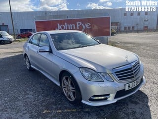 Location: South Wales - 2013  MERCEDES-BENZ E220 SPORT CDI BLUEEF-CY 4 Door Saloon REG: HJ13DGU, 2143cc Diesel , 7 Speed Auto Diesel, Former Keepers: 3, Keys: Yes, MOT Expiry date: 19/02/2024