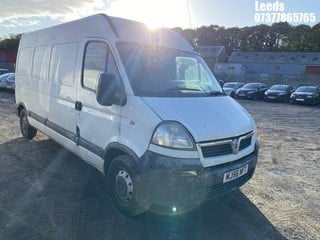 NOTE: ATF Registered Buyers ONLY - Location: Leeds - 2006 VAUXHALL MOVANO 3500 CDTI LWB Panel Van REG: MJ56NFT, Keys: No, 2464 Diesel, 6 Speed Manual Diesel, Former Keepers: 7