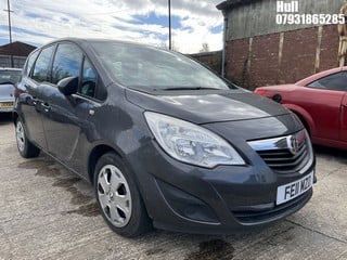 Location: Hull - 2011 VAUXHALL MERIVA EXCLUSIV CDTI MPV REG: FE11MZD, Keys: No, MOT Expiry date: 30/01/2024, 1686 Diesel, 6 Speed Manual Diesel, Former Keepers: 3