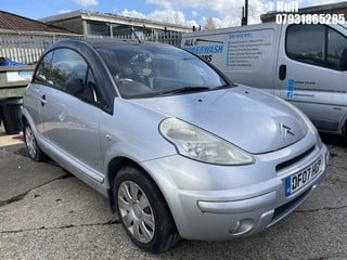 Location: Hull - 2007 CITROEN C3 PLURIEL COTE D'AZUR Convertible REG: DF07HUP, Keys: No, MOT Expiry date: 14/06/2022, 1360 Petrol, 5 Speed Manual Petrol, Former Keepers: 4