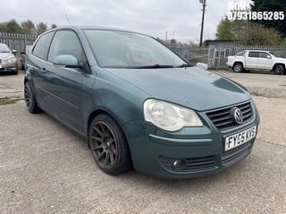 Location: Hull - 2005 VOLKSWAGEN POLO S 55 3 Door Hatchback REG: FY55KVS, Keys: No, MOT Expiry date: 02/11/2024, 1198 Petrol, 5 Speed Manual Petrol, Former Keepers: 6