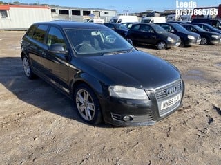 Location: Leeds - 2009 AUDI A3 E SPORT TDI 5 DOOR HATCHBACK REG: WN59XJK, 1896cc DIESEL, 5 SPEED MANUAL DIESEL, Former Keepers: 4, Keys: Yes, MOT: Expiry date04-01-2025