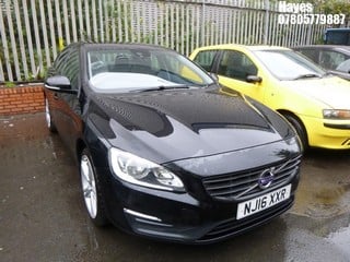 Location:  Hayes - 2016 VOLVO S60 BUSINESS EDITION D3 4 Door Saloon REG: NJ16XXR, Keys: No, MOT Expiry date: 03/02/2024, 1969 Diesel, 6 Speed Manual Diesel, Former Keepers: 3