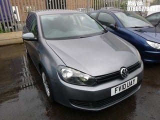 Location:  Hayes - 2010 VOLKSWAGEN GOLF S TSI 5 Door Hatchback REG: FV10UAY, Keys: No, MOT Expiry date: 24/10/2024, 1390 Petrol, 6 Speed Manual Petrol, Former Keepers: 4