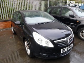 Location:  Hayes - 2009 VAUXHALL CORSA DESIGN 5 Door Hatchback REG: DV09FFT, Keys: No, MOT Expiry date: 16/02/2024, 1229 Petrol, 5 Speed Manual Petrol, Former Keepers: 6