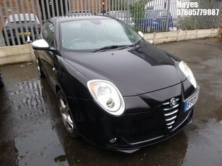 Location:  Hayes - 2009 ALFA ROMEO MITO VELOCE 3 Door Hatchback REG: FP09DTY, Keys: No, MOT Expiry date: 23/02/2025, 1368 Petrol, 6 Speed Manual Petrol, Former Keepers: 4