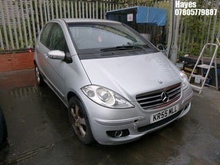 Location:  Hayes - 2005 MERCEDES A170 AVANTGARDE SE CVT 5 Door Hatchback REG: KR55MLL, Keys: No, MOT Expiry date: 04/03/2024, 1699 Petrol, Variable Speed Auto Petrol, Former Keepers: 6