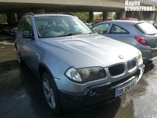 Location:  Hayes - 2004 BMW X3 SPORT AUTO Estate REG: RL04ASX, Keys: No, MOT Expiry date: 06/02/2025, 2979 Petrol, 5 Speed Auto Petrol, Former Keepers: 12