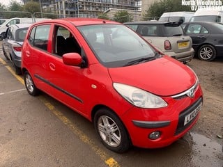 Location: North Woolwich - 2010 HYUNDAI I10 COMFORT AUTO 5 Door Hatchback REG: LV10GGU, Keys: No, MOT Expiry date: 02/09/2023, 1248 Petrol, 4 Speed Auto Petrol, Former Keepers: 2