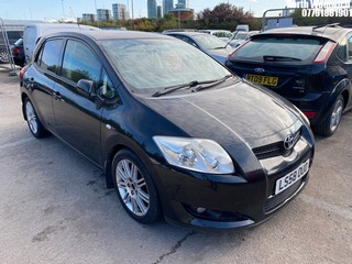 Location: North Woolwich - 2008 TOYOTA AURIS SR VVT-I 5 Door Hatchback REG: LS58OUO, Keys: No, MOT Expiry date: 03/12/2023, 1598 Petrol, 5 Speed Manual Petrol, Former Keepers: 3