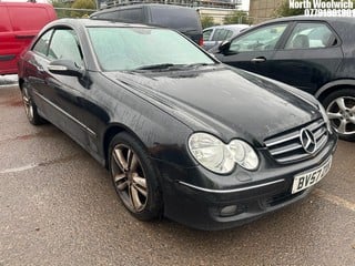 Location: North Woolwich - 2007 MERCEDES CLK 200K AVANTGARDE A Coupe REG: BV57ZXK, Keys: No, MOT Expiry date: 14/09/2023, 1796 Petrol, 5 Speed Auto Petrol, Former Keepers: 4