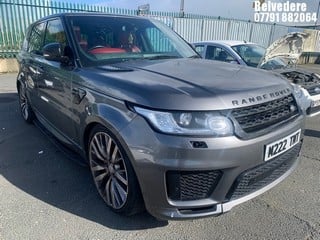 Location: BELVEDERE - 2016 LAND ROVER RROVER SPORT ABIO DYNAM S 	 ESTATE REG: M222TMT, 2993cc DIESEL, 8 SPEED AUTO DIESEL, Former Keepers: 7, Keys: No, MOT: Expiry date16/03/2024