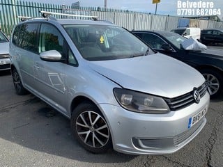 Location: BELVEDERE - 2011 VOLKSWAGEN TOURAN SE BLUE TECH TDI 	 MPV REG: BK61WCW, 1598cc DIESEL, 6 SPEED MANUAL DIESEL, Former Keepers: 2, Keys: No, MOT: Expiry date05.12.2024